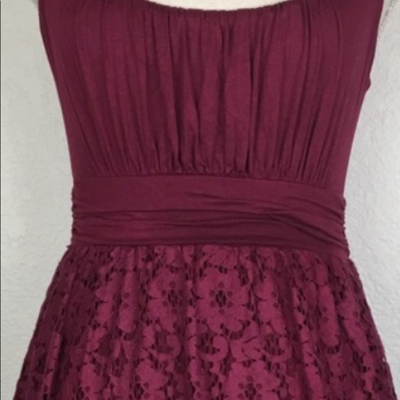 ModCloth’s Artisan Tea Dress in Raspberry - Picture 2 of 5